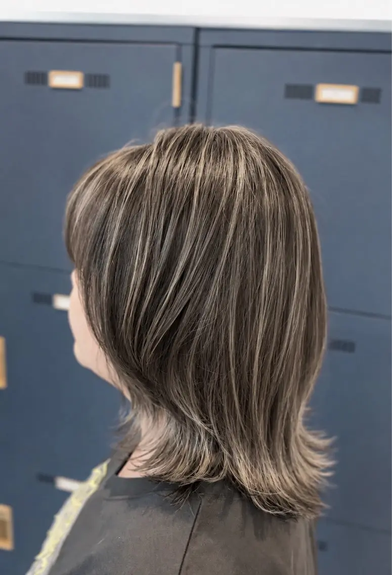 ミディアム Repose AMIのヘアスタイル