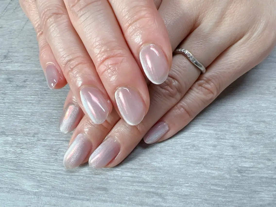 ネイル ワンカラーネイル ショートネイル ハンドネイル CHITCHAT nailのネイルデザイン