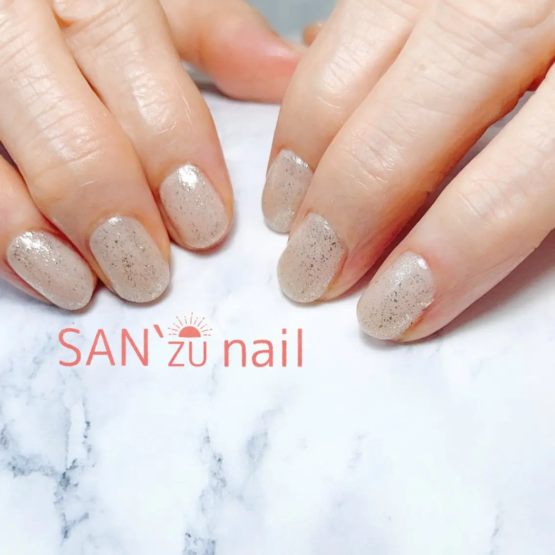 ネイル ラメ(グリッター) SAN’zu nailのネイルデザイン
