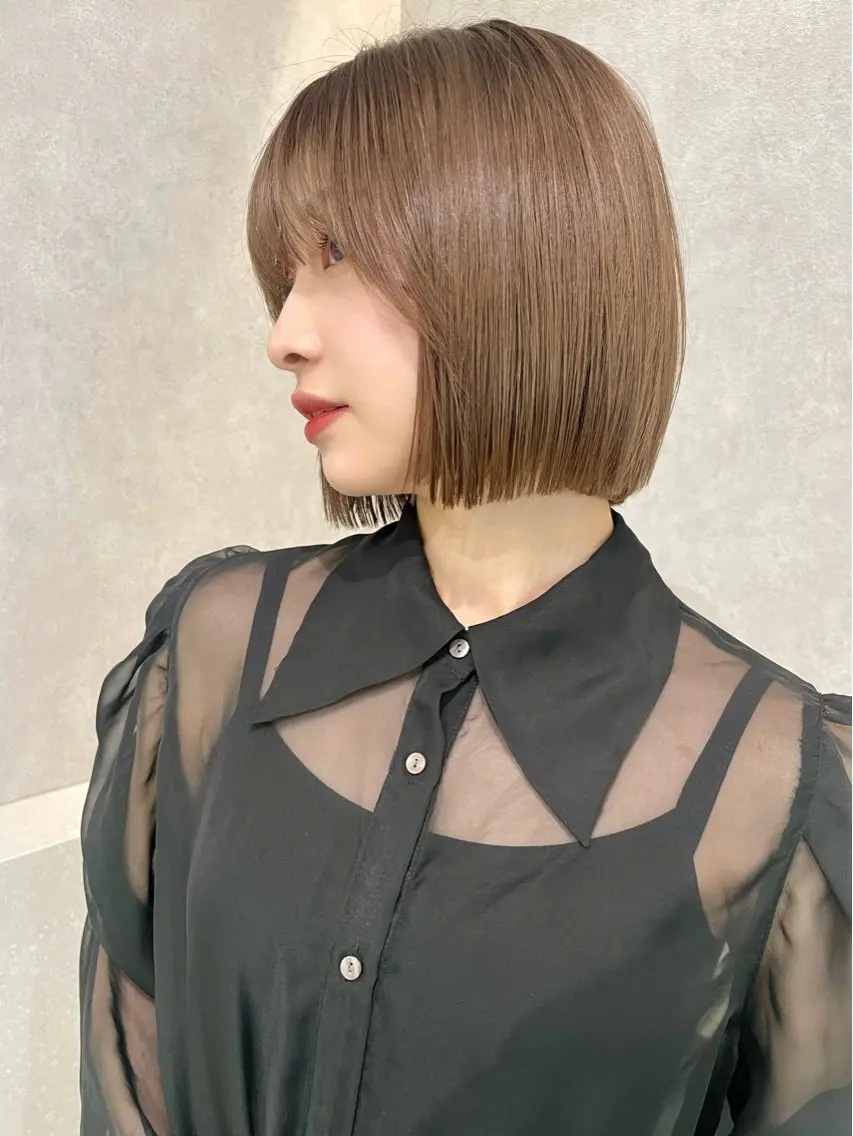 ショート 三鷹で1番ショート ボブをカットする新谷のヘアスタイル