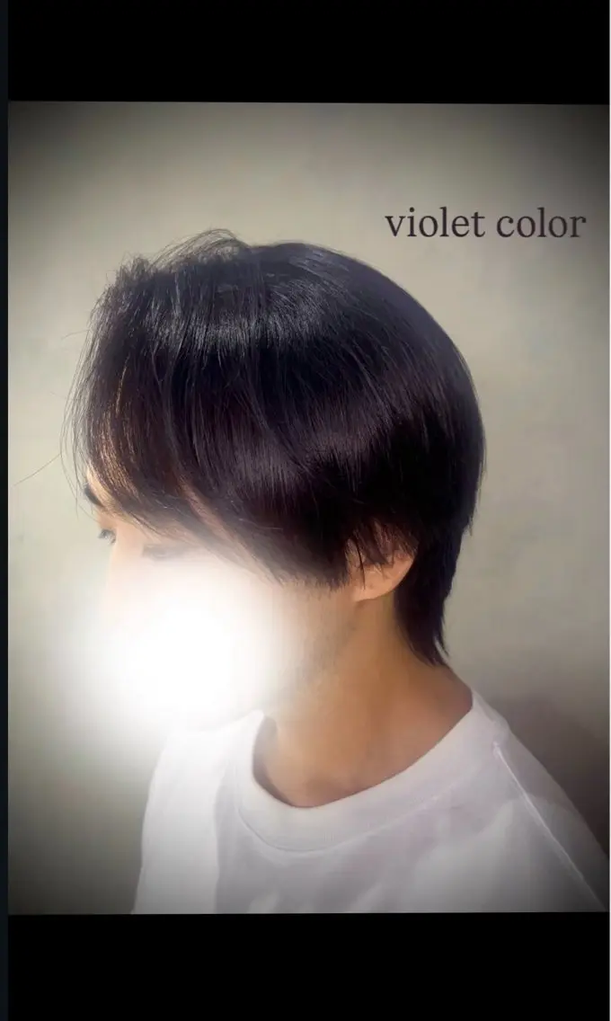 カラー 透明感カラー バイオレットカラー 縮毛矯正 カラーモデル募集中/ 新潟万代/まいのヘアスタイル