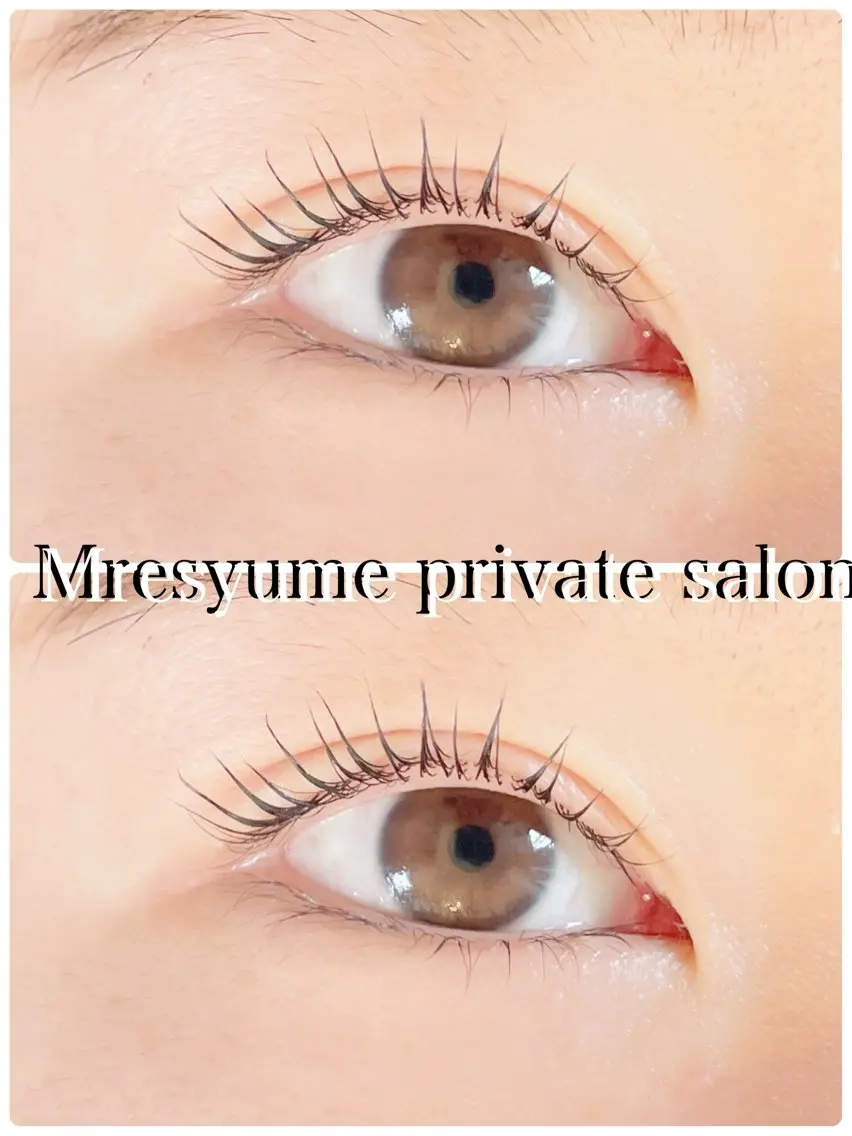 マツエク・マツパ マツパ Mresyume MAYUのマツエク・マツパデザイン