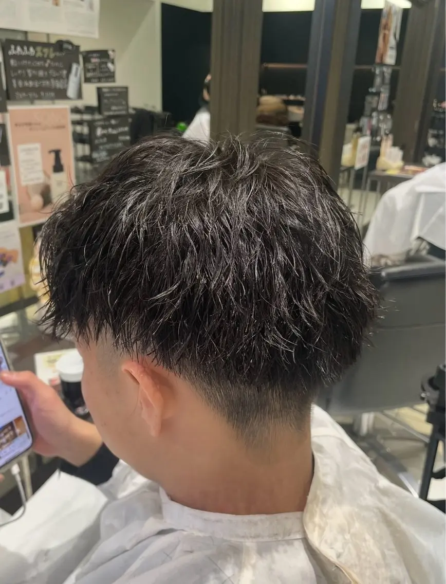 【✨メンズ限定✨】メンズカット＋選べるスタイリング付き（ワックス、ジェル、グリース、炭酸シャンプー）の写真