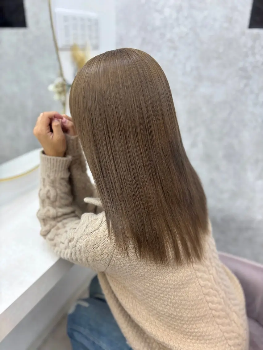 《数名様限定‼️》✨✂️毛先整えカット✂️✨+毛量調整💭1step保湿トリートメント付き️🫧の写真