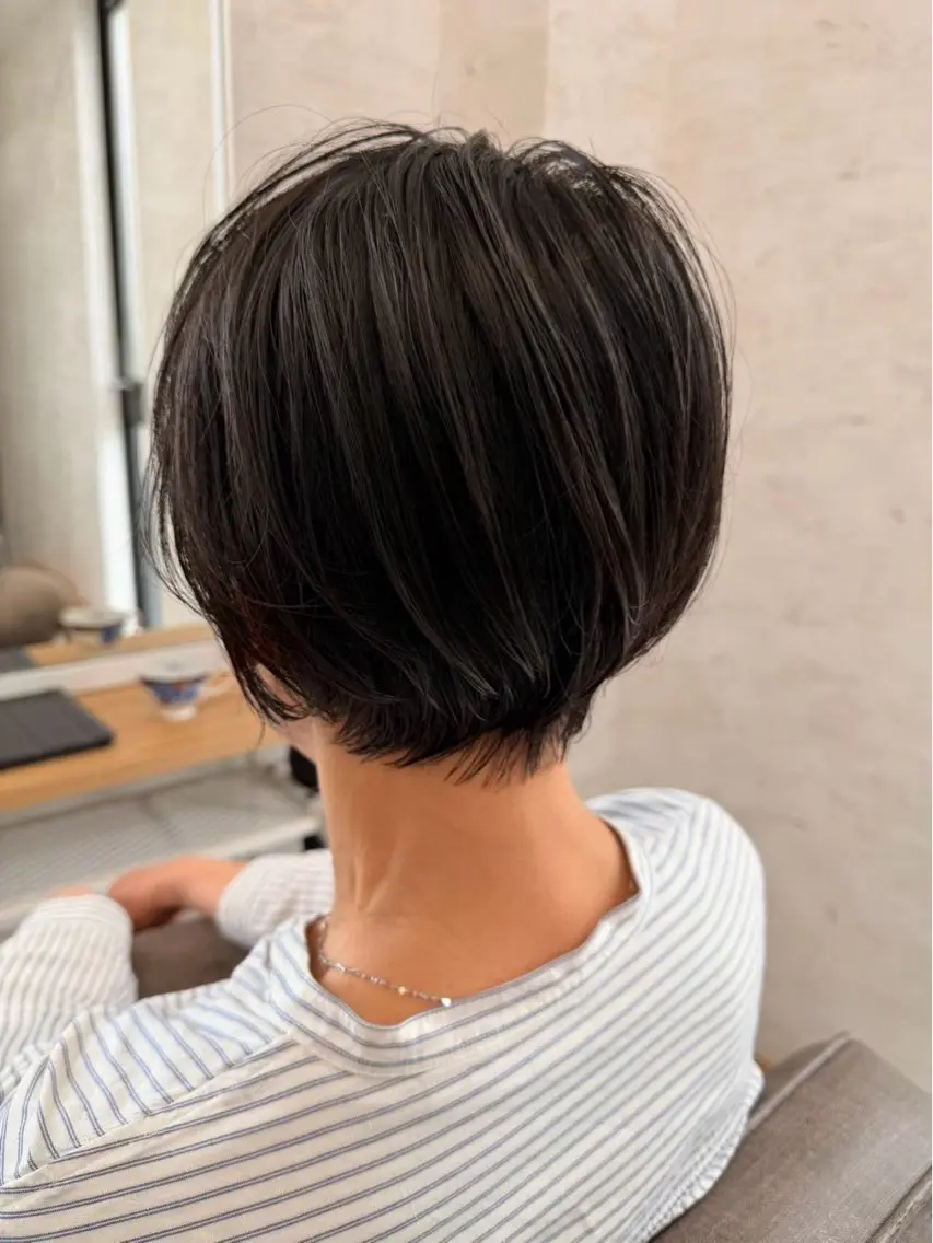 カラー 🟢似合わせカラー 松井🟢のヘアスタイル