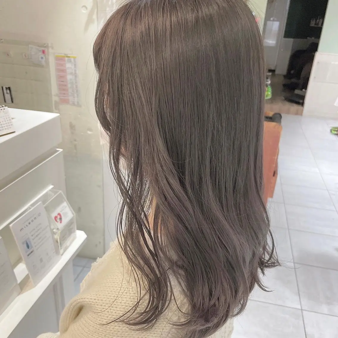 ロング カラー ヘアアレンジ satomi 𓂃𓈒𓏸のマツエク・マツパデザイン