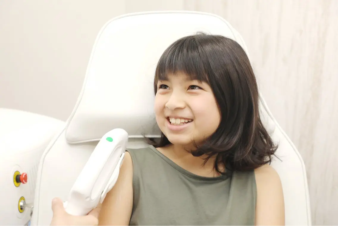 (10歳〜15歳対象)キッズ全身脱毛¥7500の写真