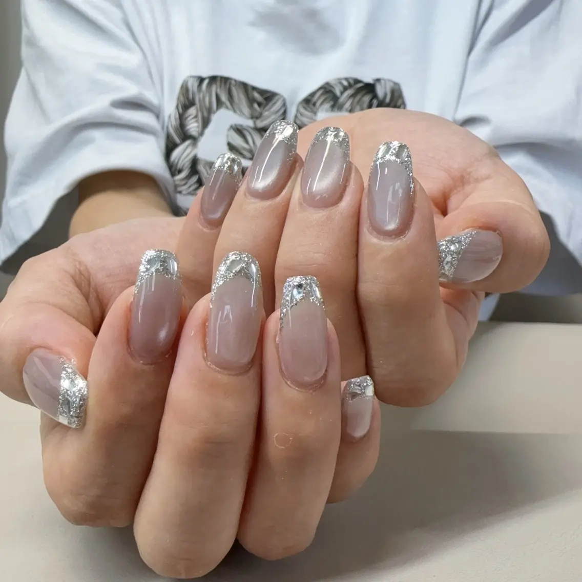 ネイル アニマル柄 べっ甲ネイル ブラウン ジェルネイル ハロウィン Rika  nail cocoのネイルデザイン