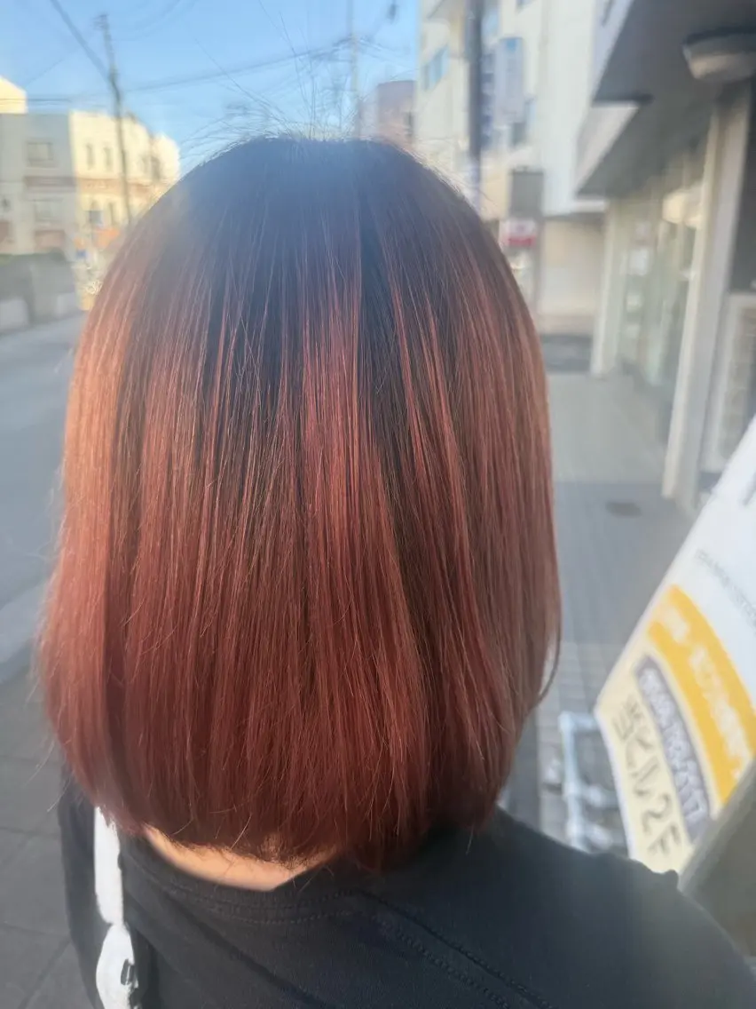 カラー ヘアカラー 神戸 七彩のヘアスタイル