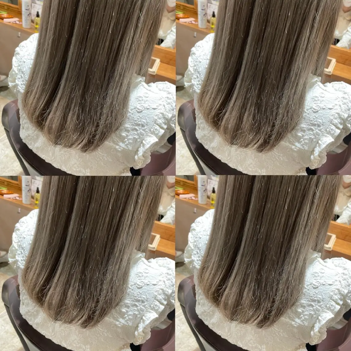 ミディアム カラー Minami. 🩵 再現性特化ヘアのヘアスタイル