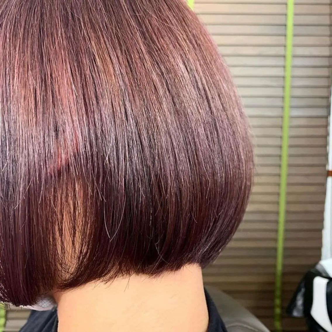 ショート カラー ボブ 杉山 憂人のヘアスタイル