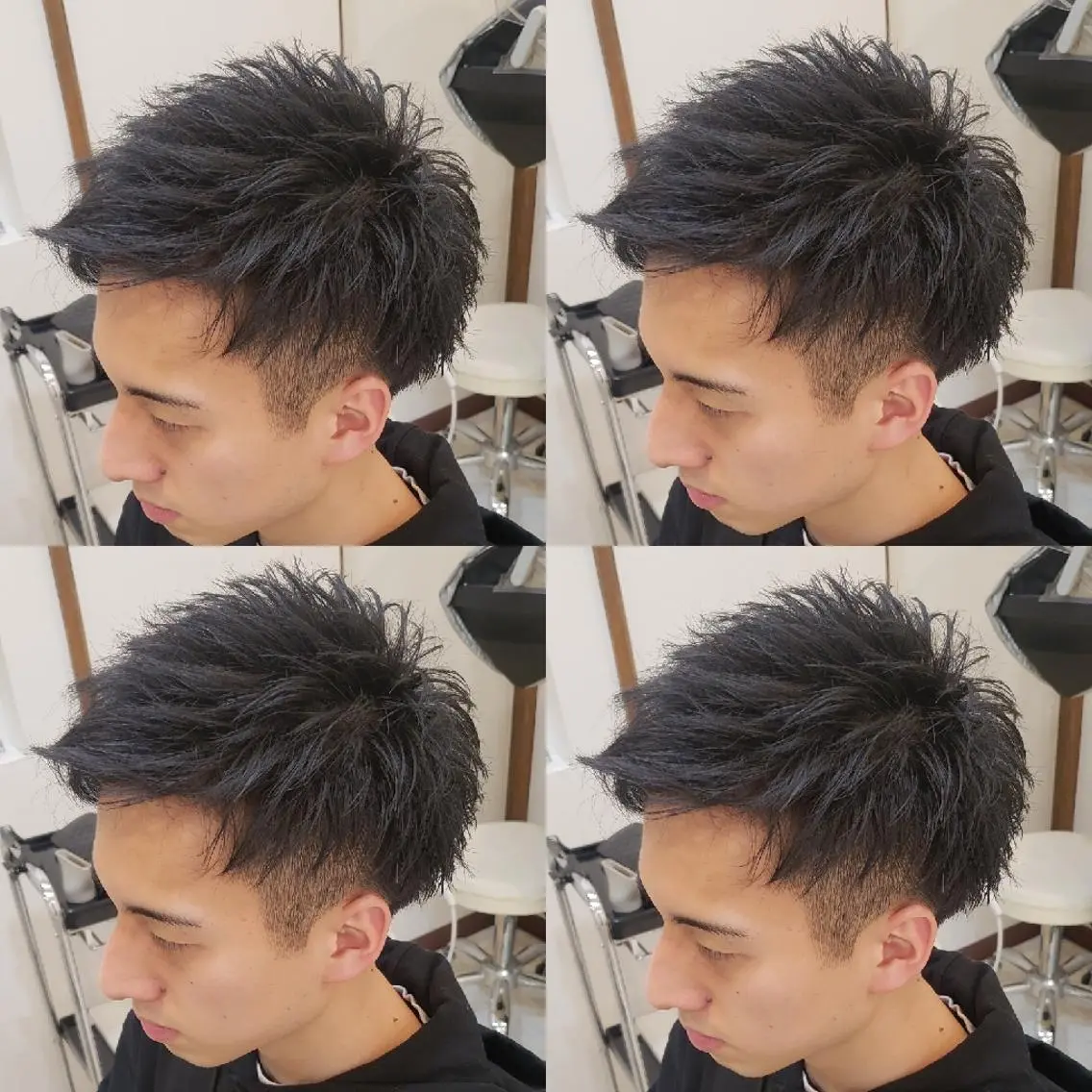 メンズ アップバング 【ただの天才 🎨】のヘアスタイル