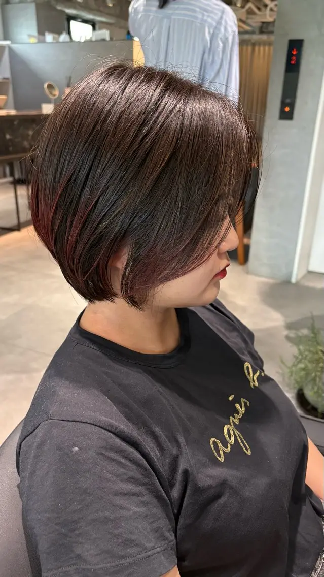 ショート カット CHERIM ❤️🔥新家光葉のヘアスタイル
