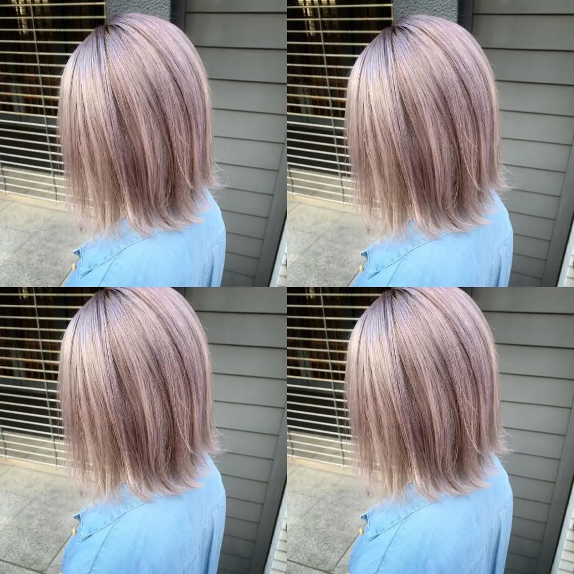 ミディアム カット ヘアカラー トリートメント ✨レイヤー/髪質改善 /縮毛矯正✨ナカムラのヘアスタイル