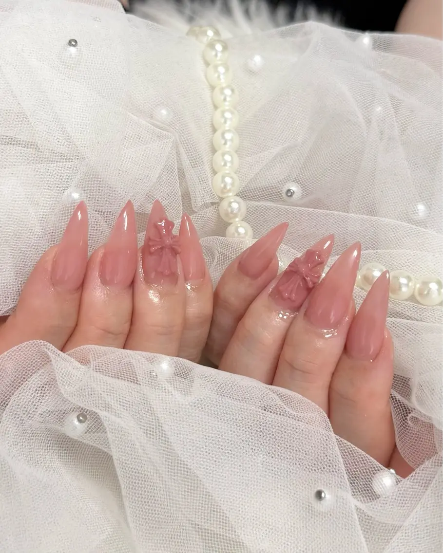 ロング ハンドネイル Nail Salon Rayelのネイルデザイン