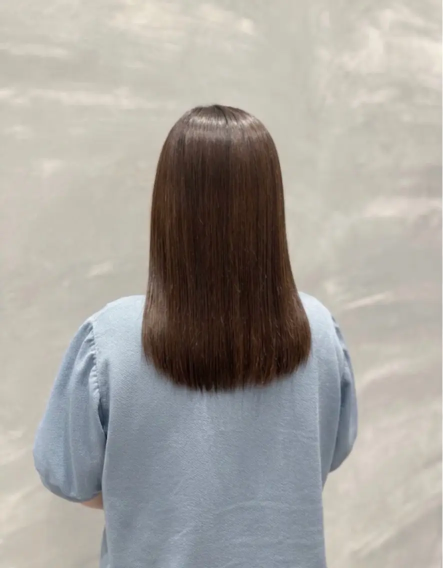 セミロング カラー ヘアカラー トリートメント 🦋似合わせ研究所 ｜ ᴍɪsᴀᴛᴏのヘアスタイル