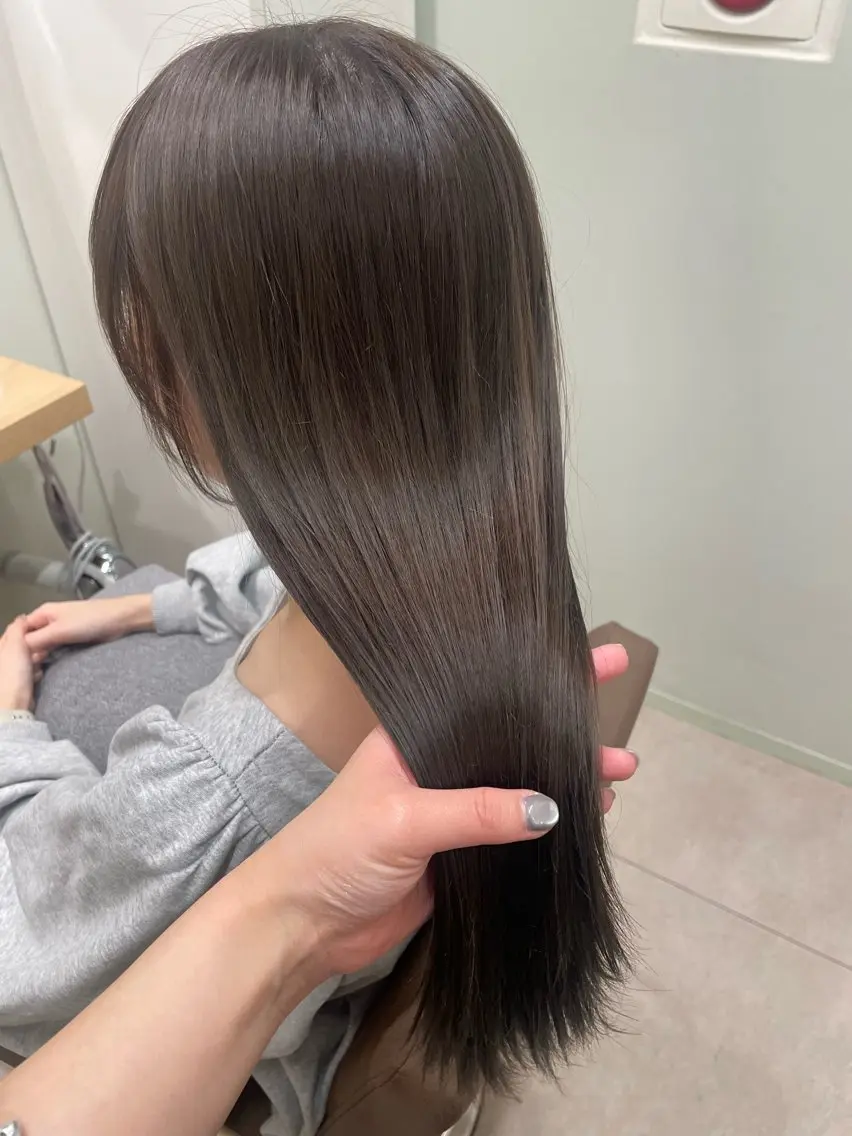 ロング カット ヘアカラー トリートメント ヘッドスパ 🫧‎🤍oto /ゆきの🤍🫧のヘアスタイル