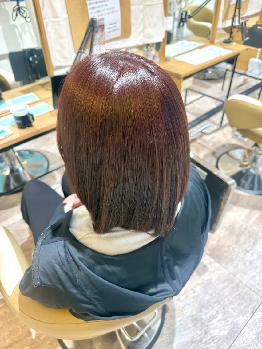 カラー @RICH Riri ୨୧のヘアスタイル