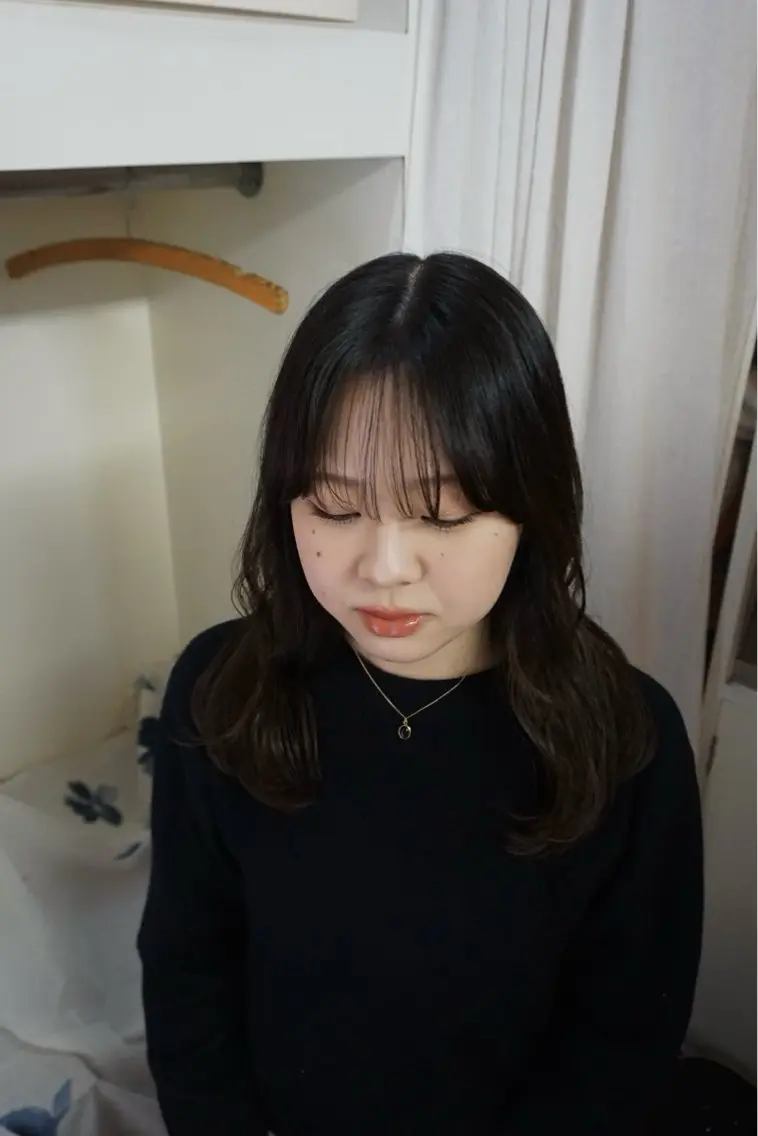 セミロング 小林 かんなのヘアスタイル