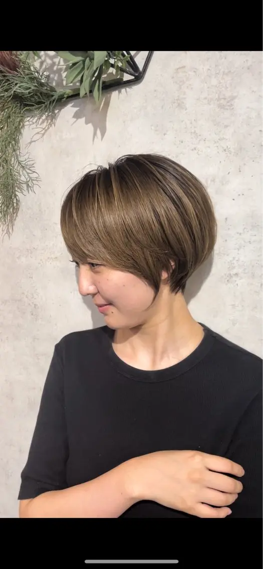 ショート カット 💎桑原勇志/ ショート/ハイトーンのヘアスタイル