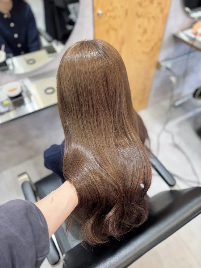 ロング カラー ヘアカラー 宮本 優のヘアスタイル