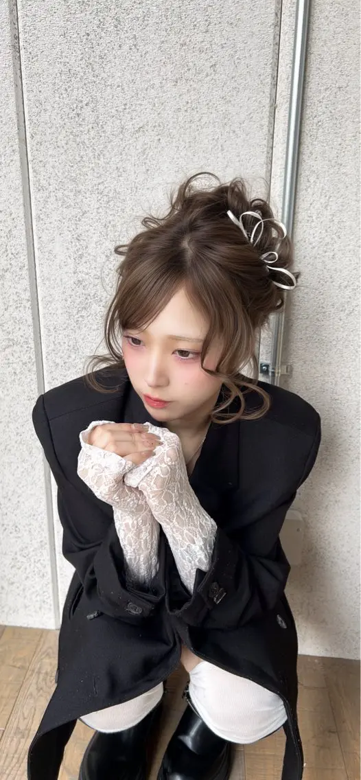 ヘアアレンジ ヘアセット GiseL ハイトー ンSa_ya🎀のヘアスタイル