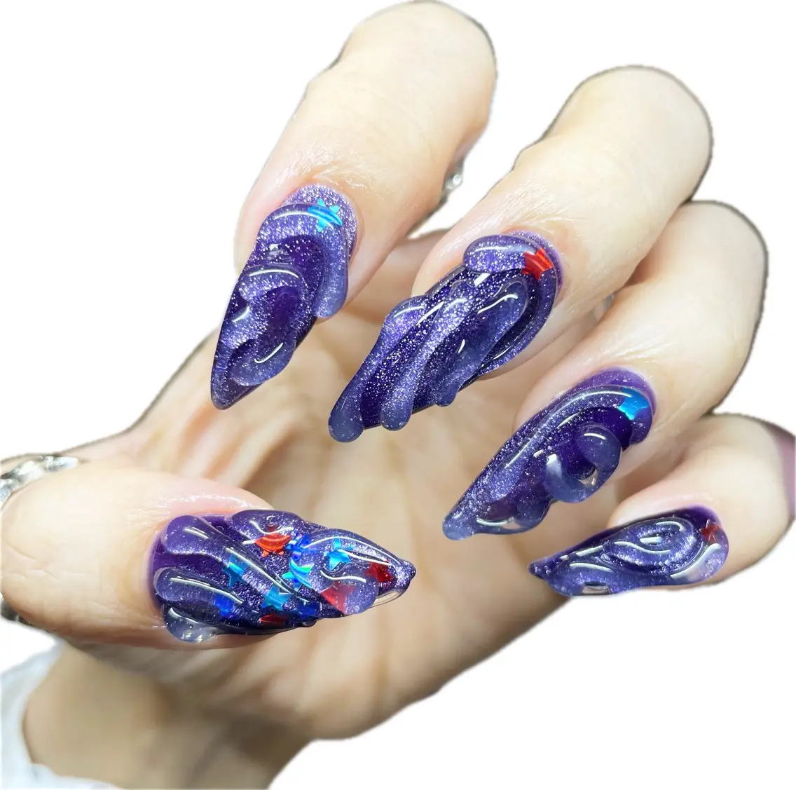 ネイル ハンドネイル posa nail モエミのネイルデザイン