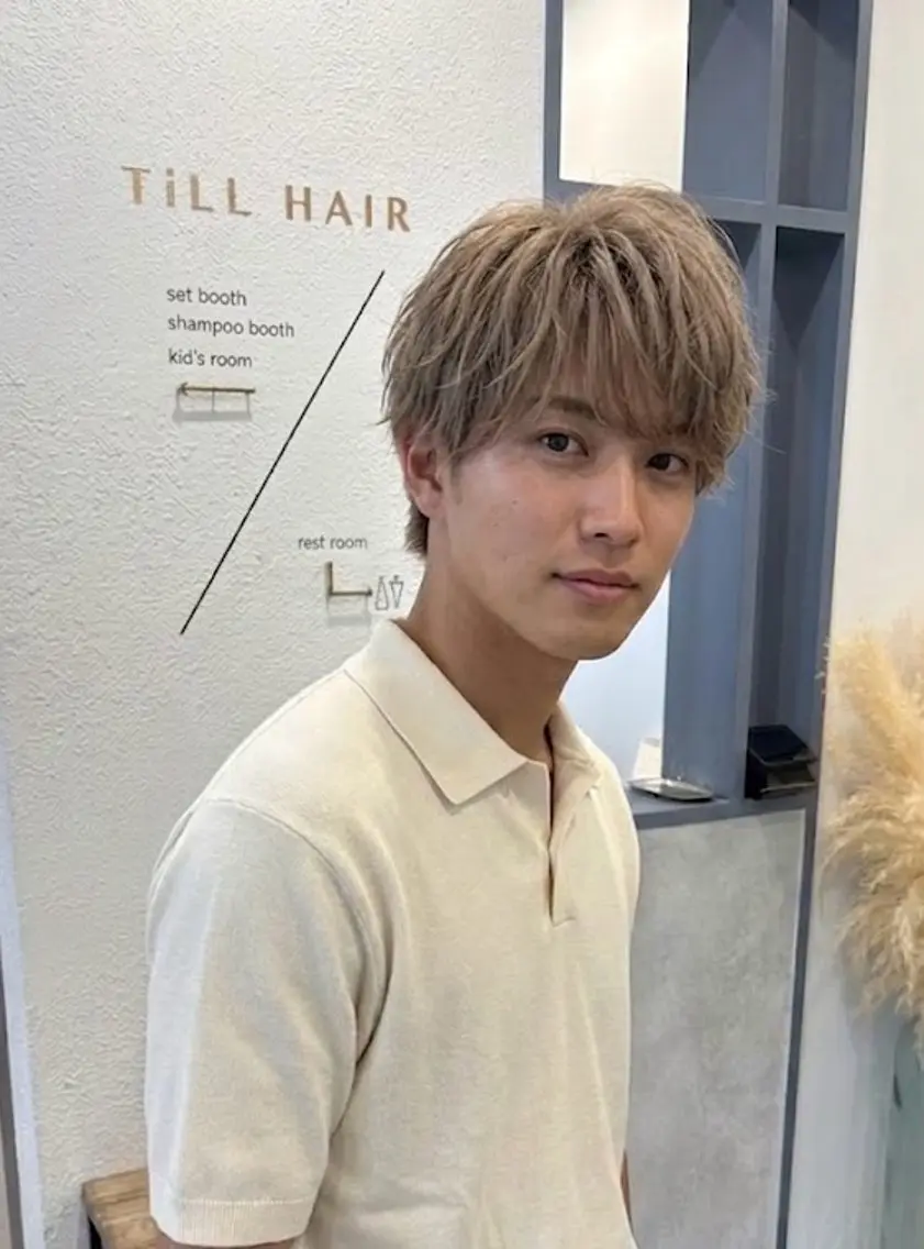カラー カット ヘアカラー トリートメント 近藤 大誠のヘアスタイル