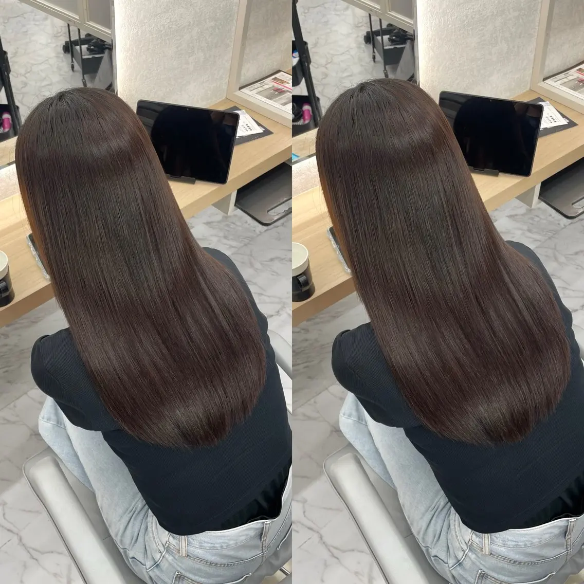 セミロング 🍫美髪✖️ 髪質改善🍫柴田のヘアスタイル