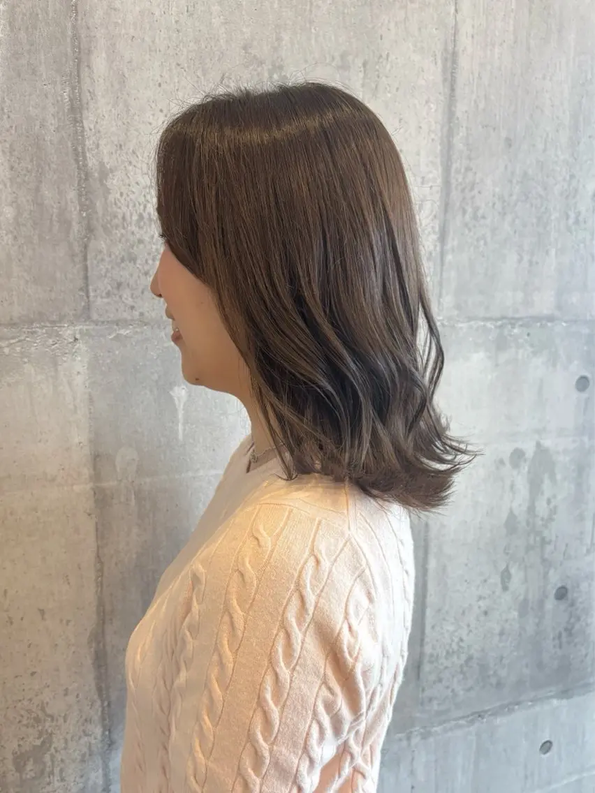 cut＋カラー＋髪質改善トリートメント👑の写真