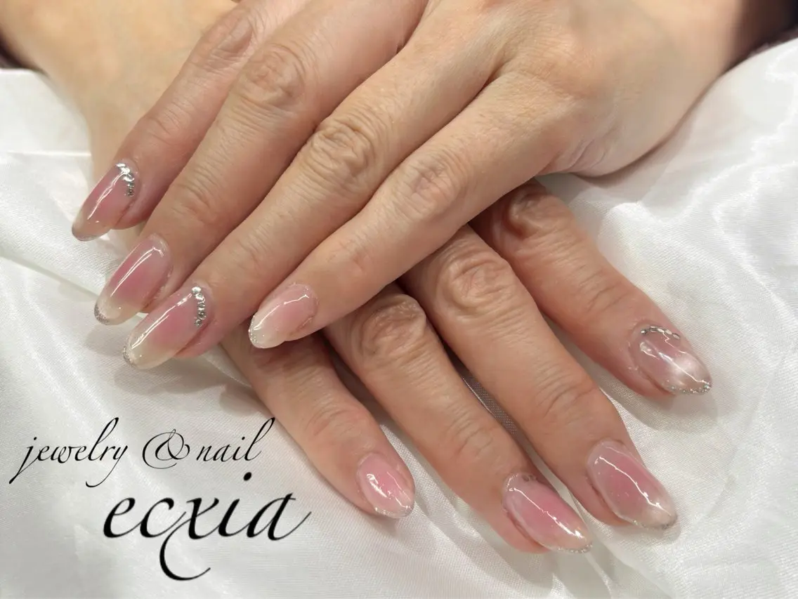 ネイル チークネイル マグネットネイル Rave nail yoshiのネイルデザイン