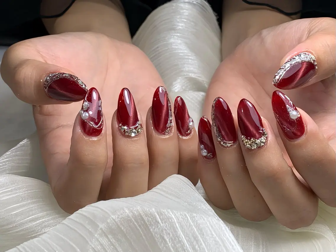 ネイル 持ち込み ハンドネイル フットネイル ハンドケア HANA 川越東口ネイルサロンのネイルデザイン