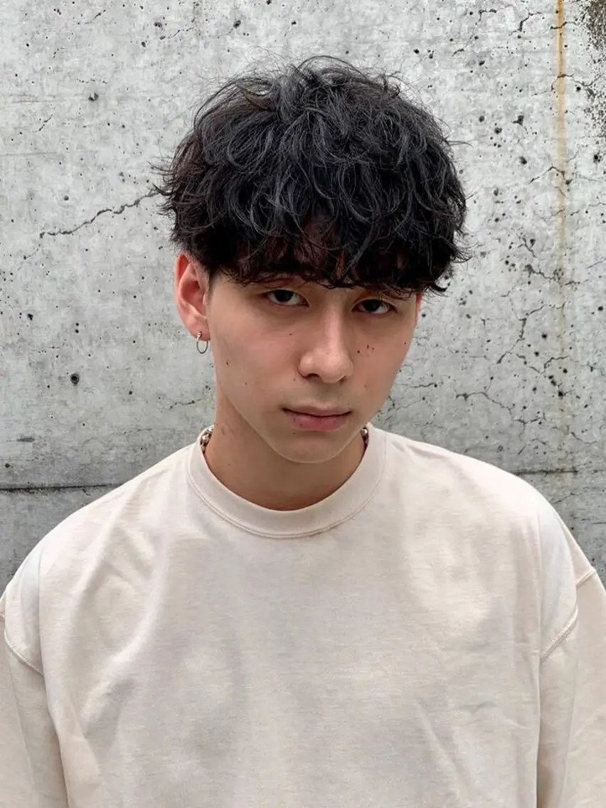 メンズカット➕シャドウパーマの写真