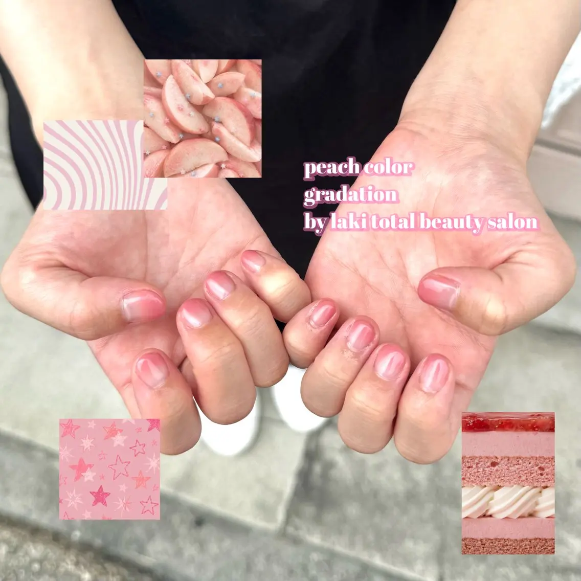 期間限定-`📢⋆【グラデーションネイル/ラメグラ可】🎀🩵オフなし(2色まで可)の写真