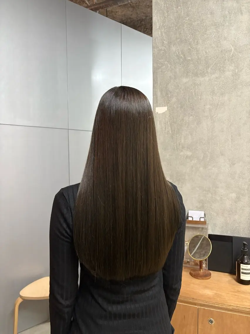 ロング カラー Le'a  谷町🌱 ツボタホノカのヘアスタイル