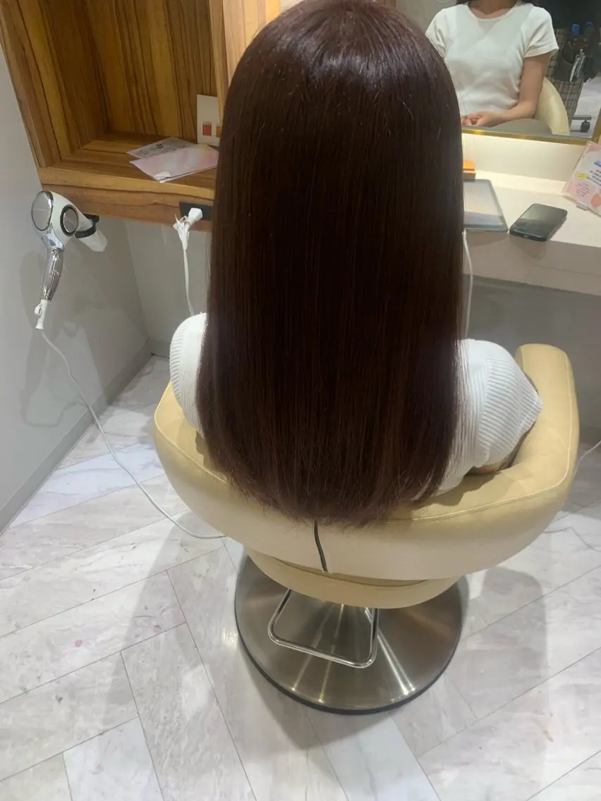 ミディアム カラー ヘアカラー 🫧レディースショ ート🫧tomoのヘアスタイル