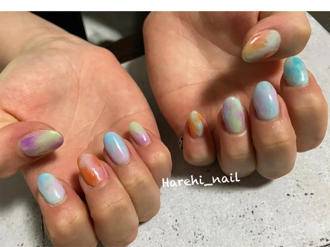 ネイル ハンドネイル Harehi_ nailのネイルデザイン
