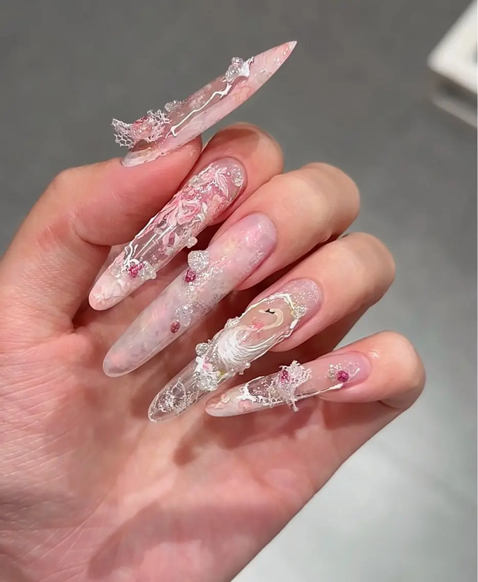 ネイル ハンドネイル WO MIAO💎のネイルデザイン