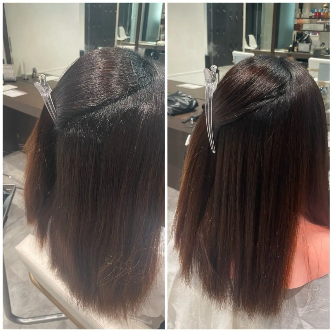 ロング 縮毛矯正 縮毛矯正特化🩰 竹口はるかのヘアスタイル