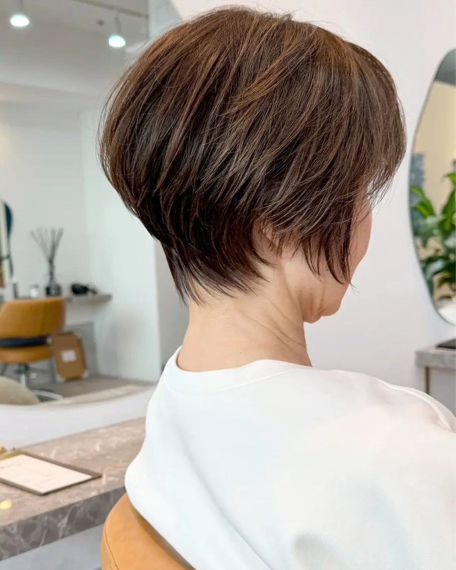 ショート 土井 優のヘアスタイル