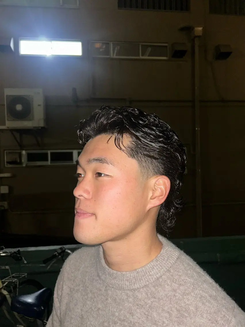 ショート 滝本 承太朗のヘアスタイル