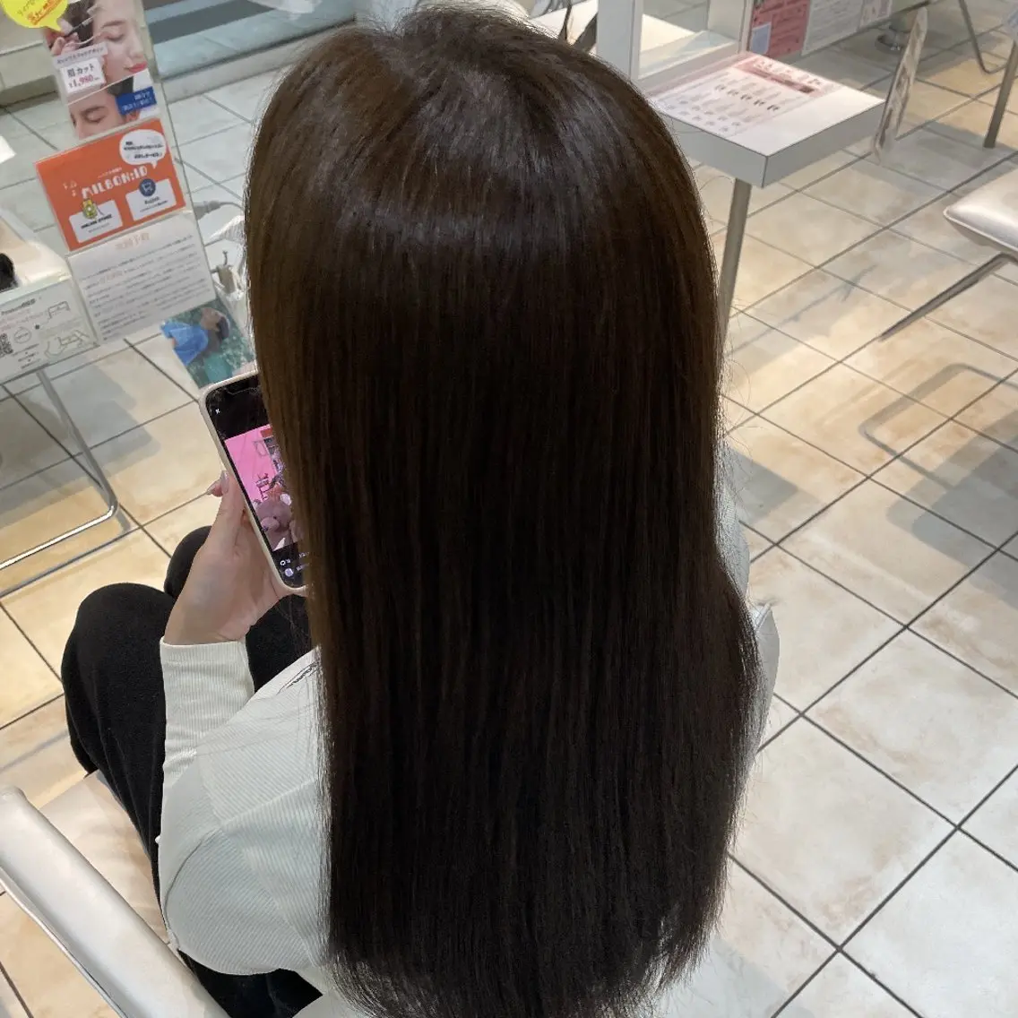 ロング カラー ヘアカラー 透明感カラー×美眉 🎀大西みゆう🎀のヘアスタイル