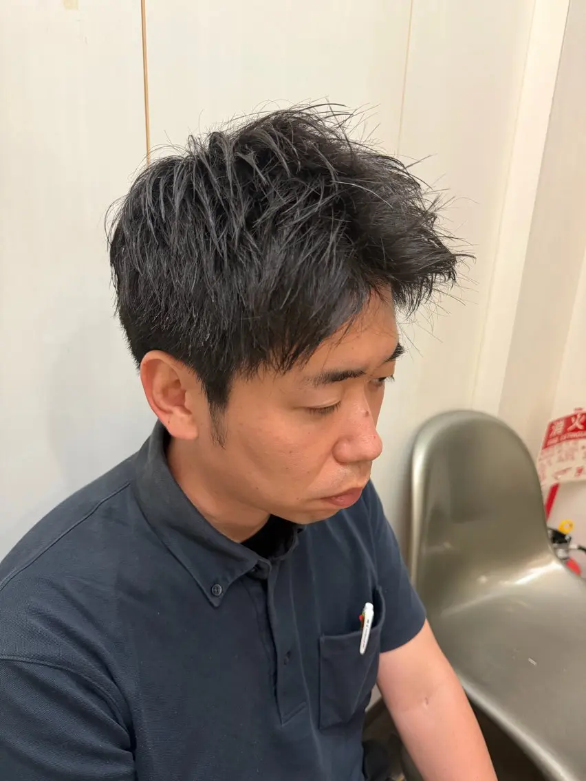 メンズ 仮屋 優杏のヘアスタイル