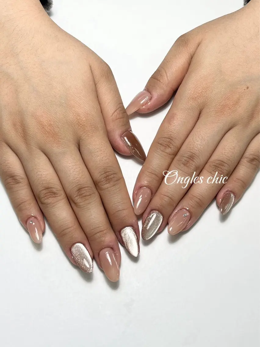 ネイル ハンドネイル ハンドケア ongles chicのネイルデザイン
