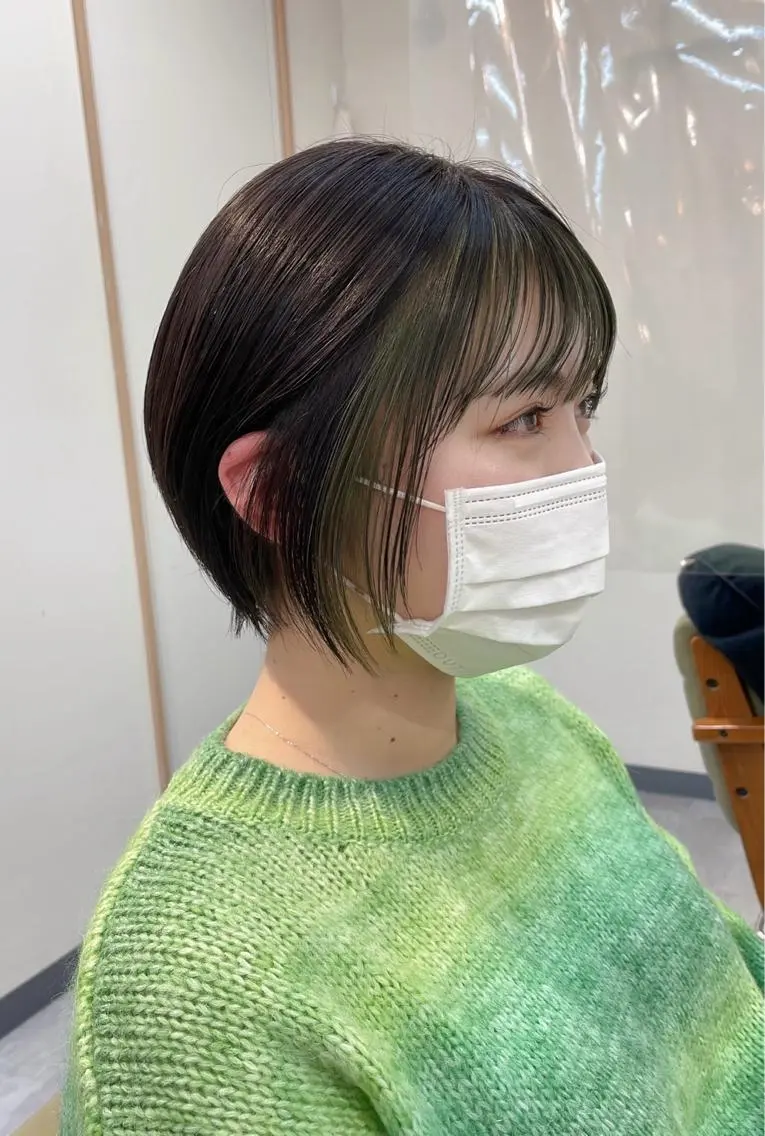 🤍ショートカットの写真