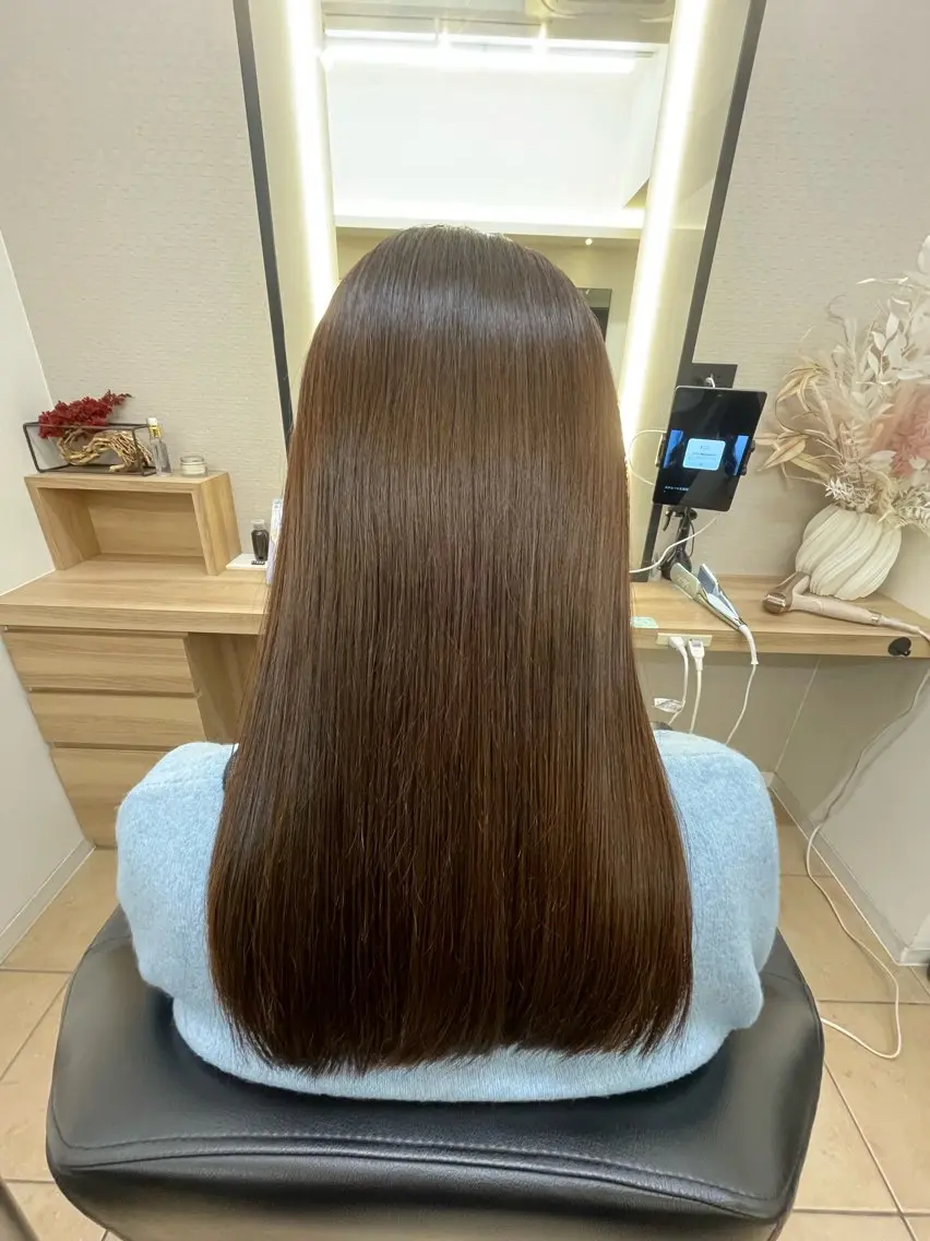 ロング カラー ヘアカラー ❄️ゆき ❄️のヘアスタイル