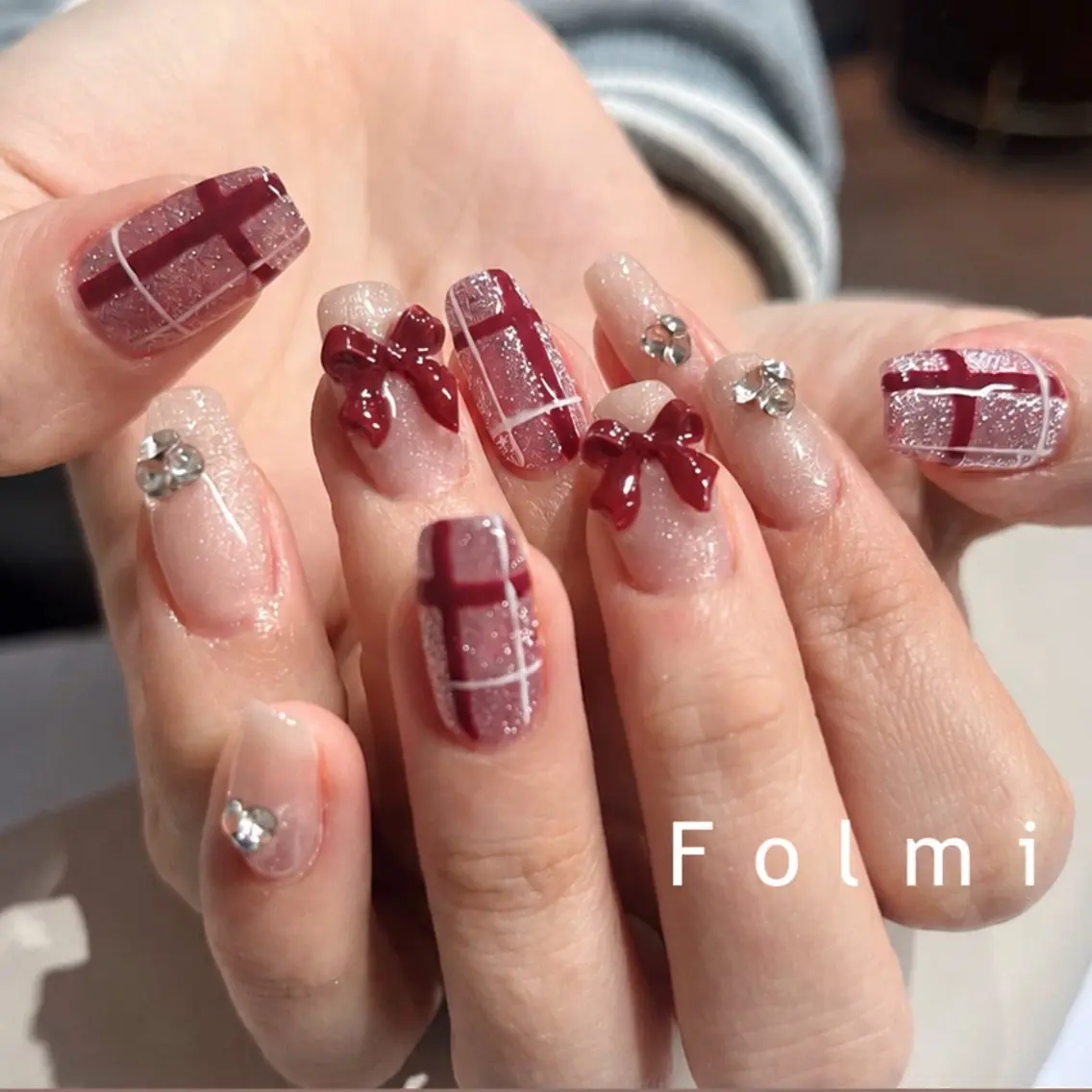 ネイル マグネットネイル ハンドネイル Folmi＊ 9:00~23:00のネイルデザイン