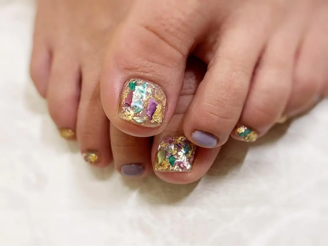 ネイル フットネイル nail salon アトリエBONOのネイルデザイン