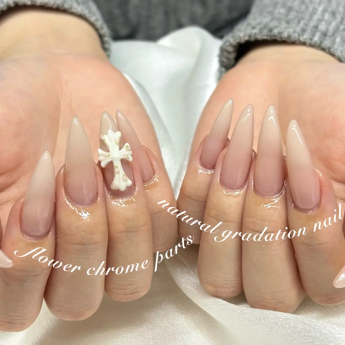 ネイル ハンドネイル Blanche mimi.u_aのネイルデザイン