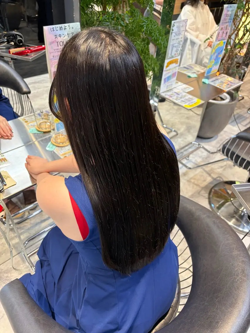 ロング カラー カット ヘアカラー トリートメント ヘッドスパ 🎀透明カラー 🎀銀座/akaneのヘアスタイル